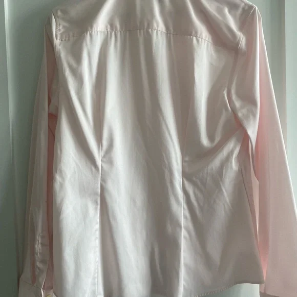 Banana Republic Pink Blouse Tailored Fit - Picture 7 of 10